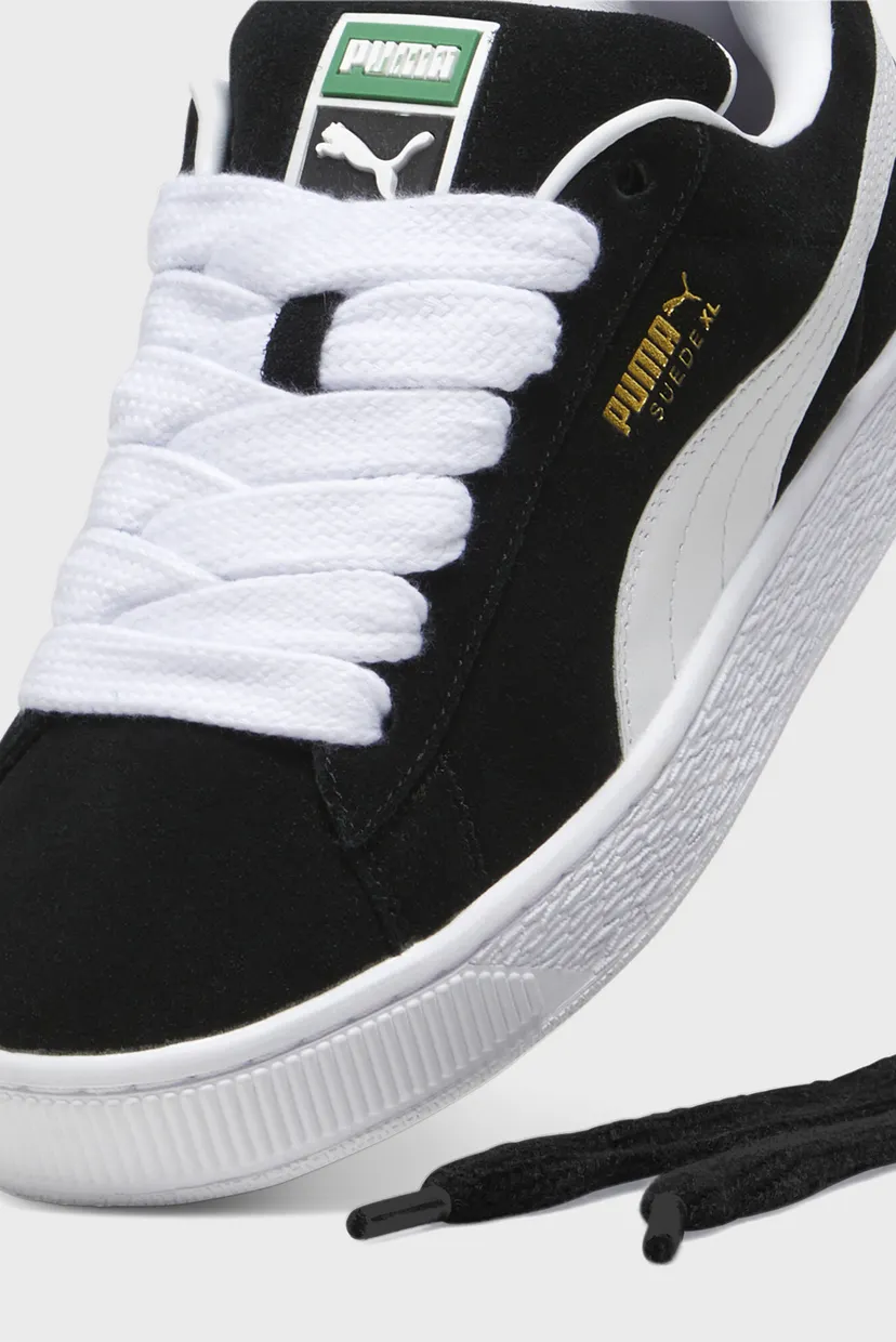 Черные замшевые сникерсы Suede XL Sneakers 5