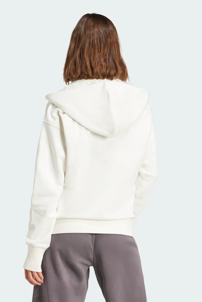Жіноче біле худі ALL SZN Fleece Full-Zip adidas JD4689 — MD-Fashion
