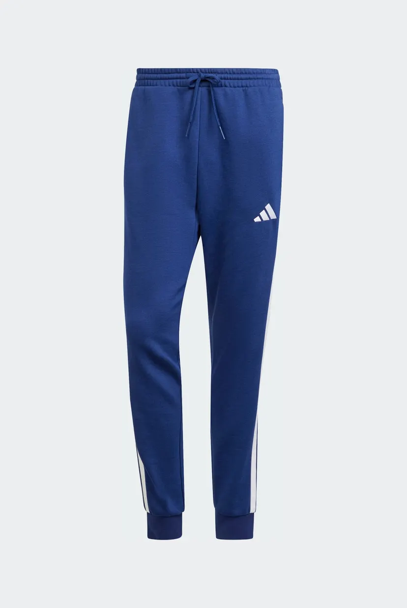 Чоловічі сині спортивні штани Essentials 3-Stripes Fleece 6