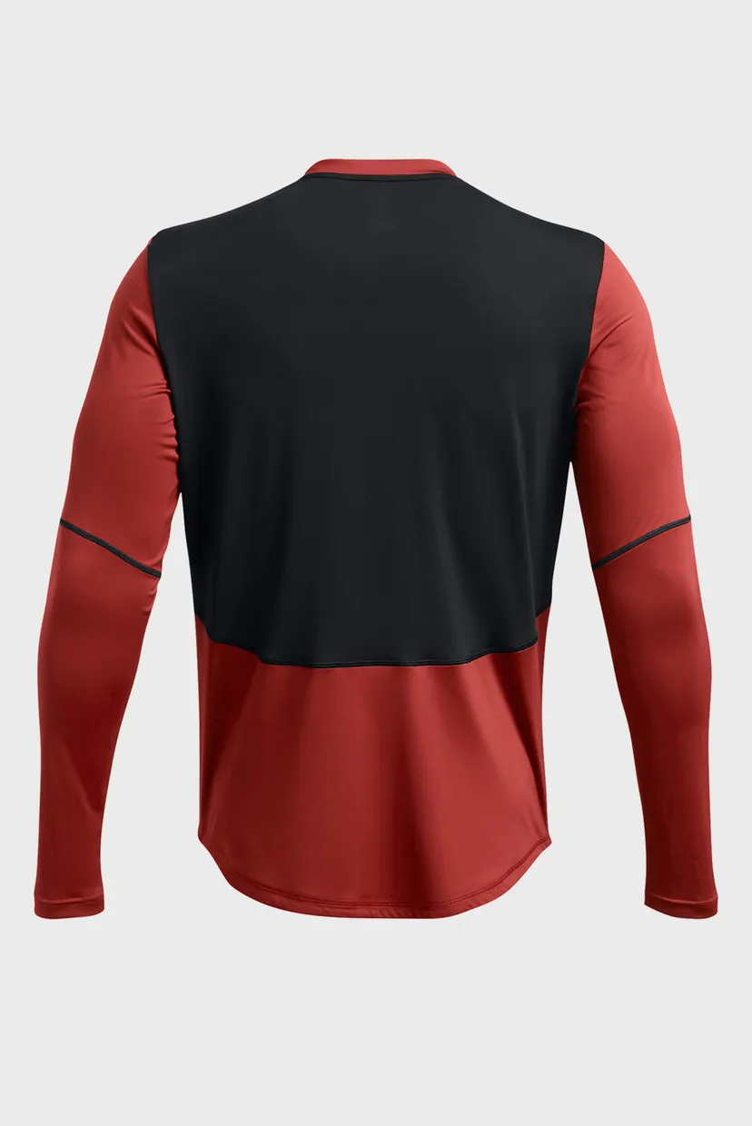Чоловічий червоний лонгслів UA M's Ch. Pro LS Jersey 4