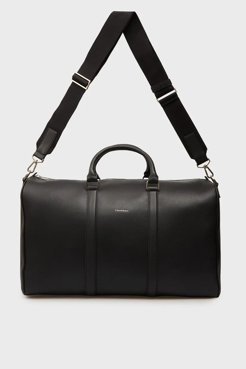 Чоловіча чорна дорожня сумка RAISED DUFFLE 6