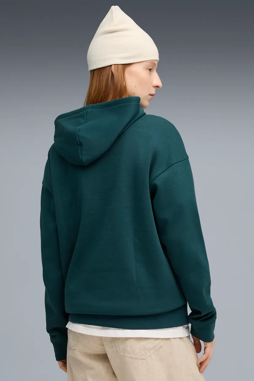 Жіноче зелене худі PUMA Class Relaxed Hoodie Women 3