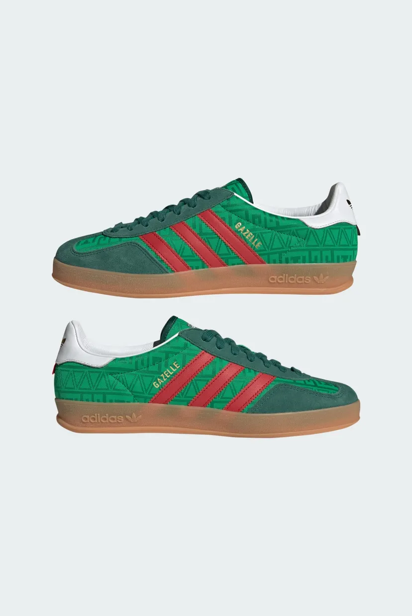 Мужские зеленые сникерсы GAZELLE INDOOR 7