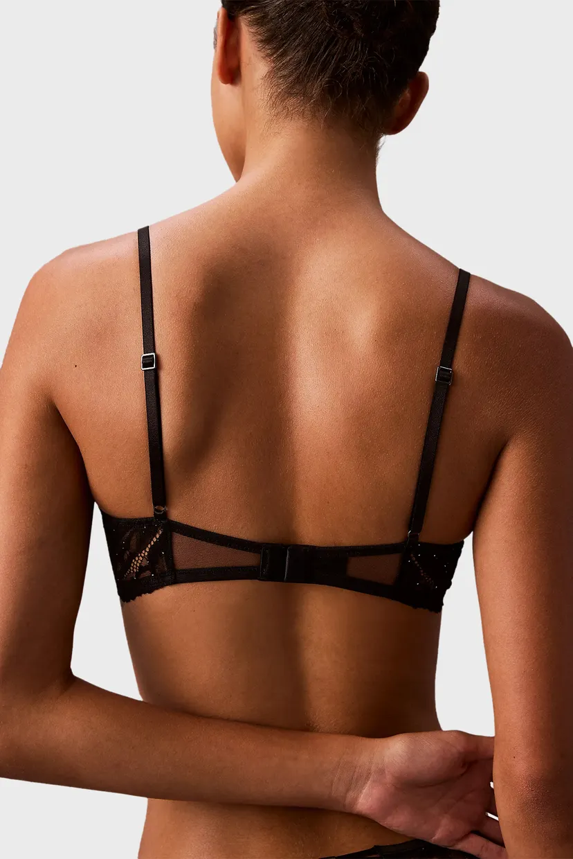 Жіночий чорний бюстгальтер UNLINED BALCONETTE 3
