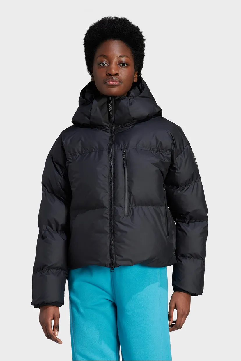 Женская черная куртка adidas by Stella McCartney TrueNature Short