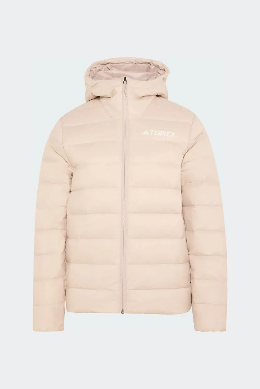 Женский бежевый пуховик Terrex Multi Essentials CLIMAWARM Light Down Hooded 6