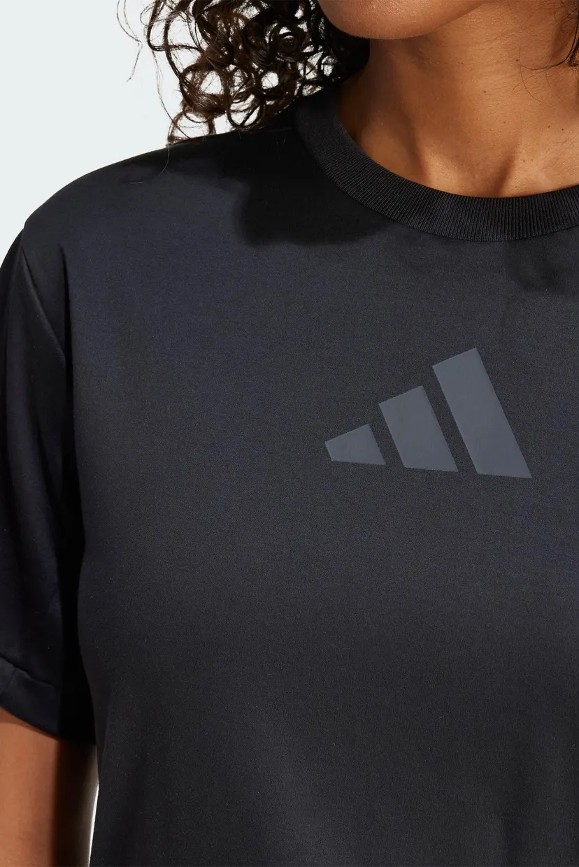 Жіноча чорна футболка adidas Z.N.E. 6