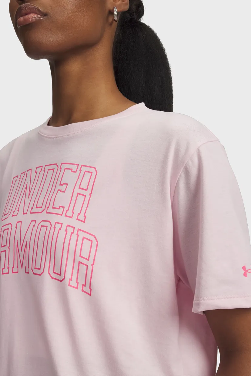 Жіноча рожева футболка Rival OS Campus Tee 3