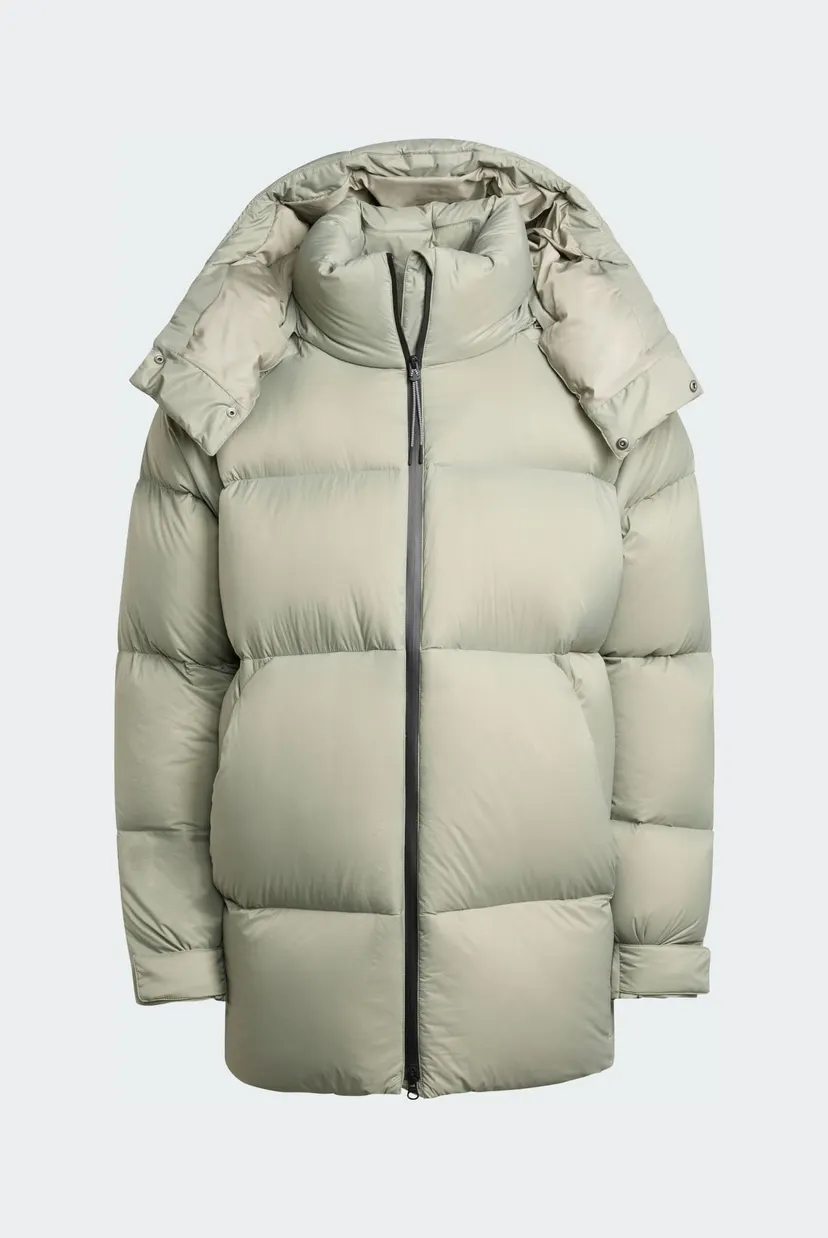 Чоловічий оливковий пуховик MYSHELTER Climawarm Down 6