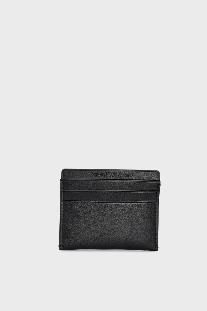 Жіночий чорний кардхолдер SCULPTED CARDCASE 6CC MONO 4