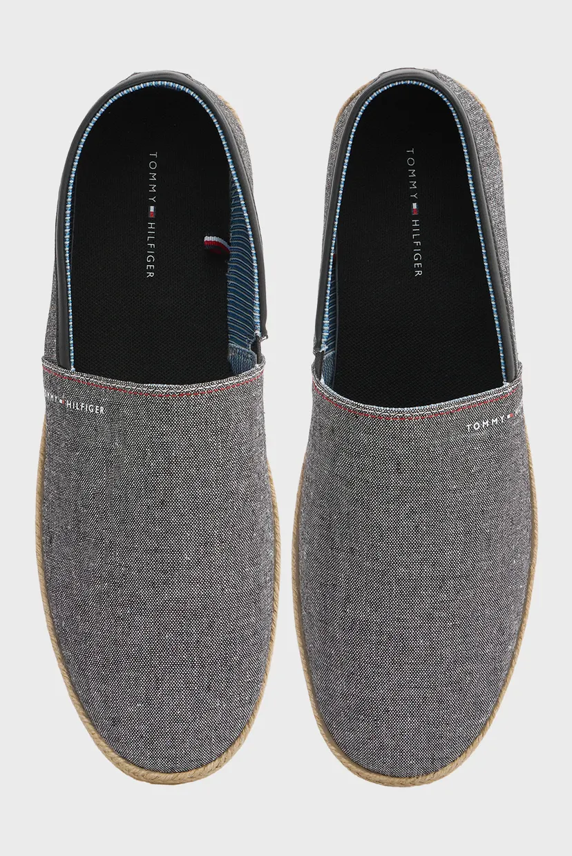 Чоловічі сірі еспадрилі HILFIGER CHAMBRAY 4