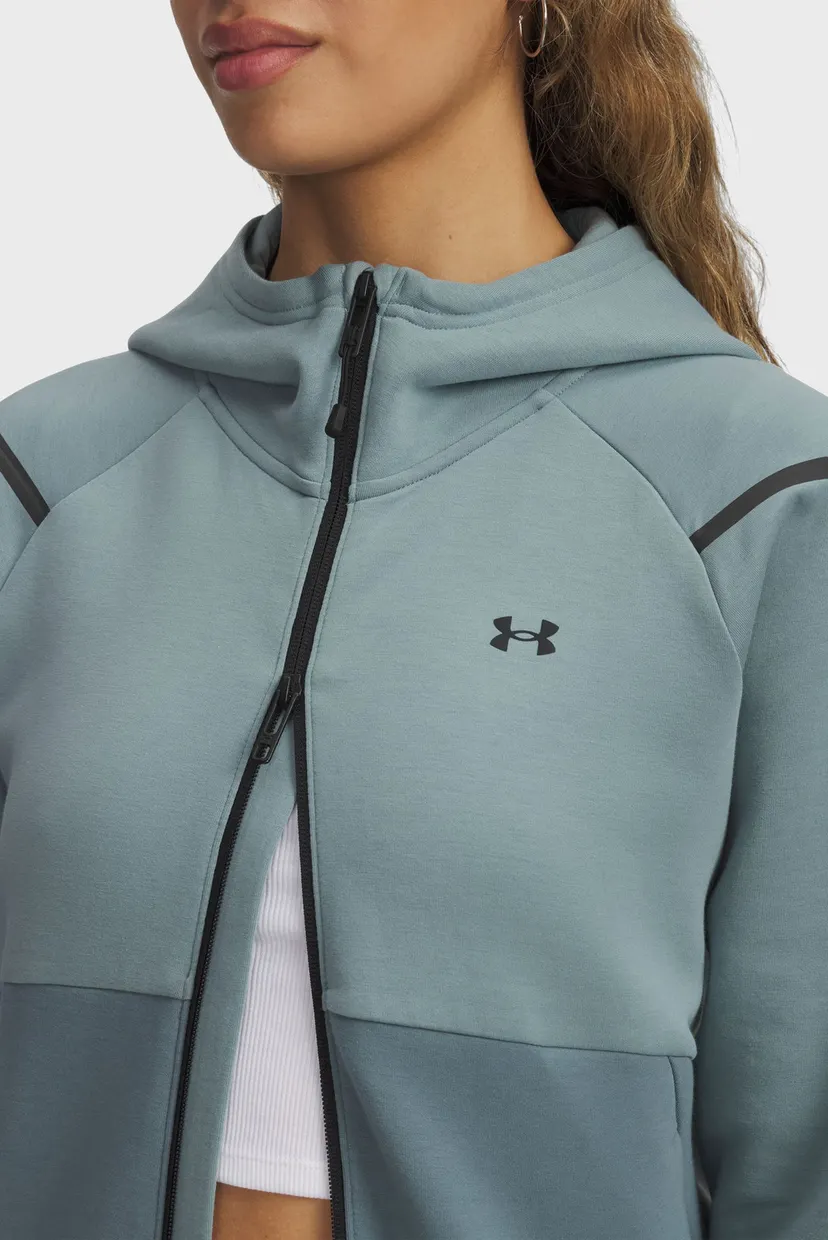 Жіноче м'ятне худі Unstoppable Fleece FZ 3