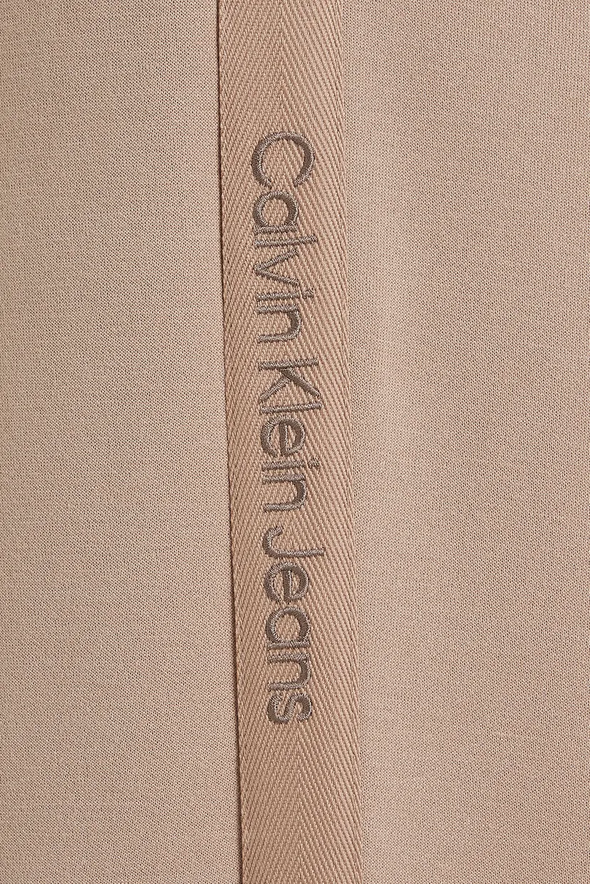 Мужские бежевые спортивные брюки LOGO TAPE 4