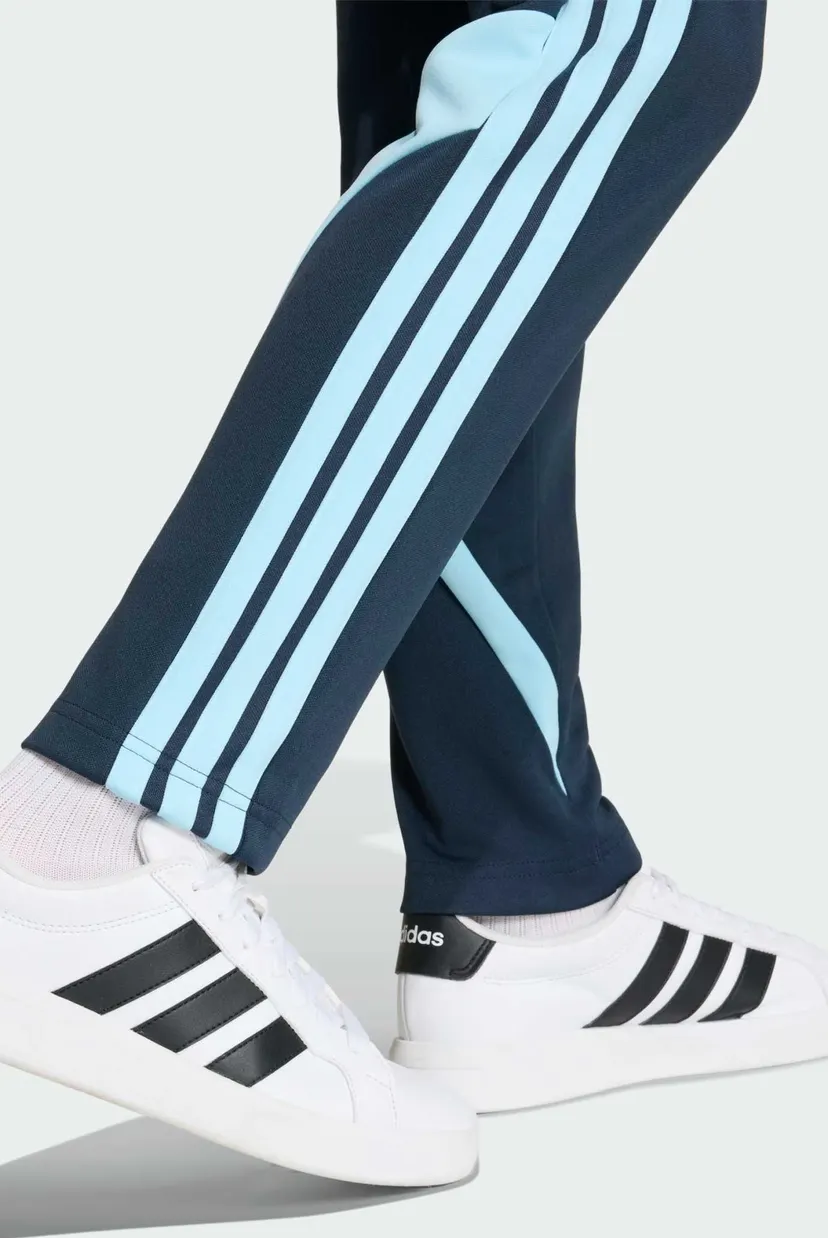 Детские темно-синие спортивные брюки House of Tiro Colors of Football High Waisted Wide Leg 7