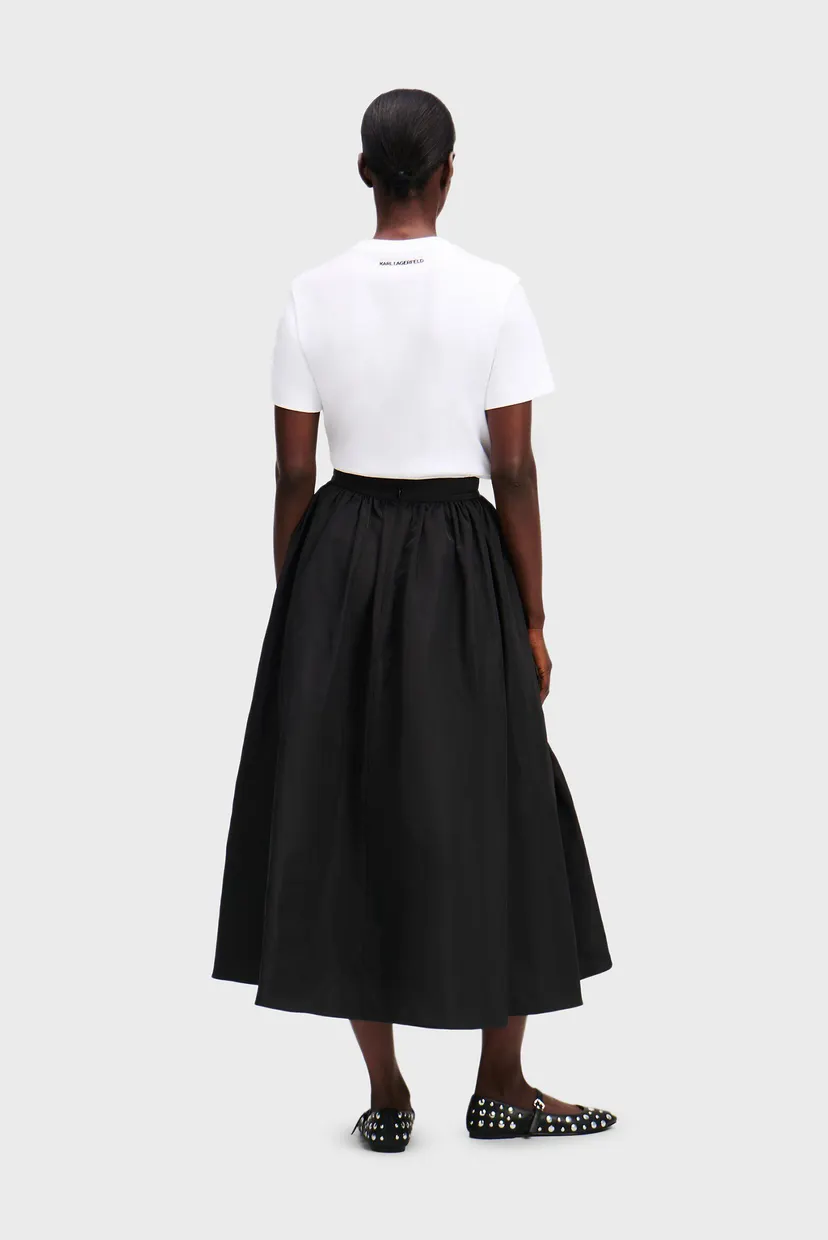 Жіноча чорна спідниця VOLUMINOUS SKIRT 3