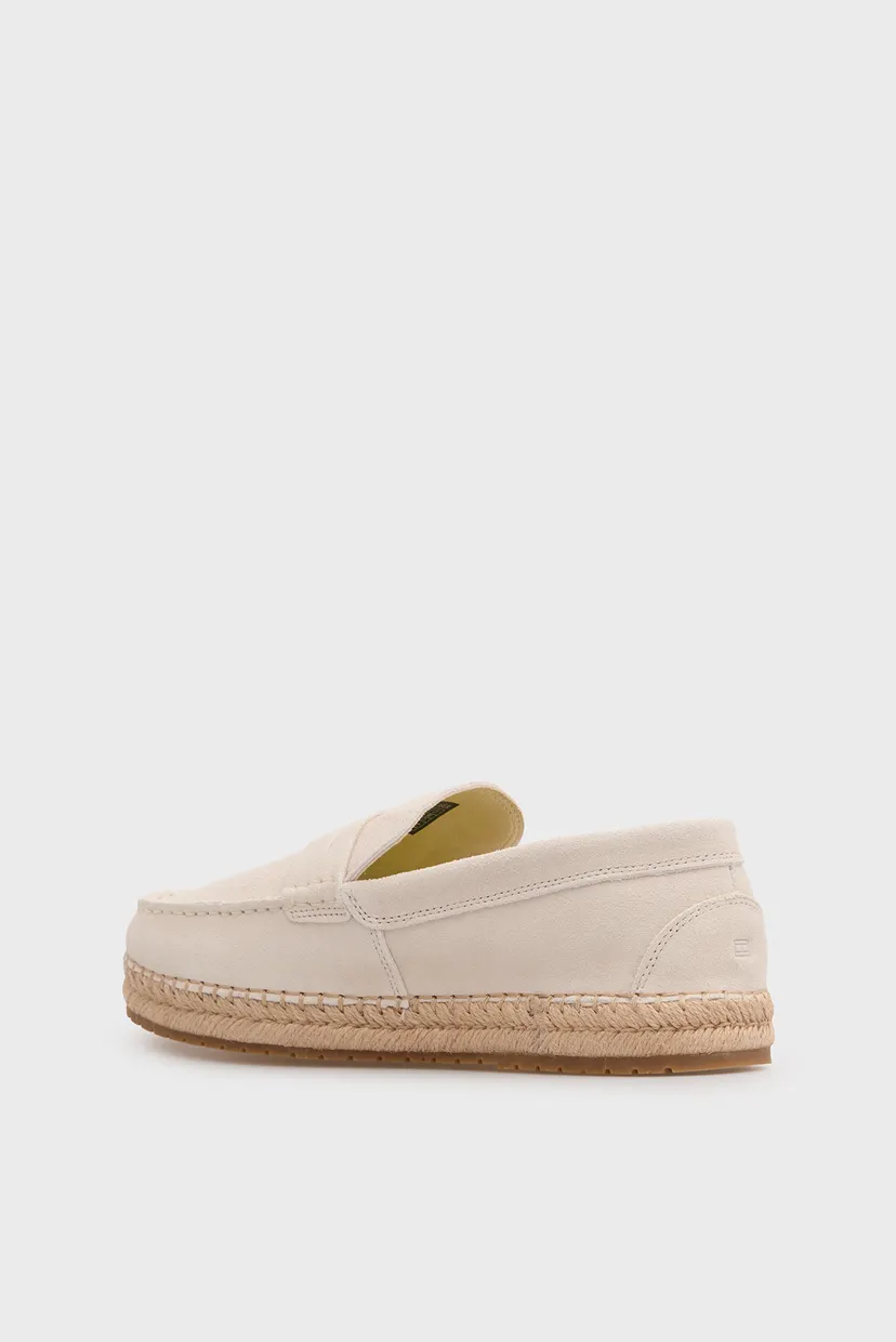Чоловічі бежеві замшеві еспадрилі FLEXIBLE 5