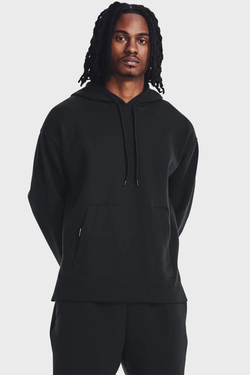 Черное худи UA Summit Knit Hoodie (унисекс) 3