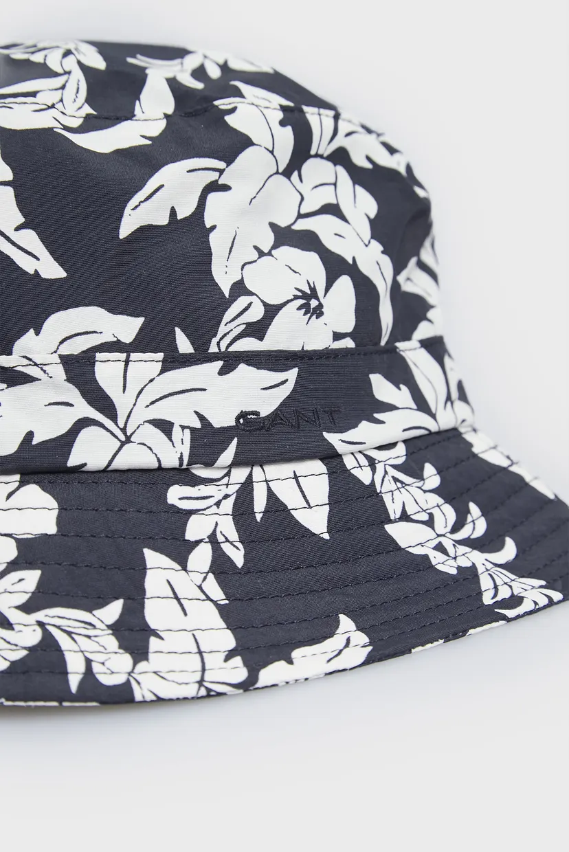 Чоловіча темно-синя панама з візерунком PALM LEI PRINTED BUCKET HAT 3