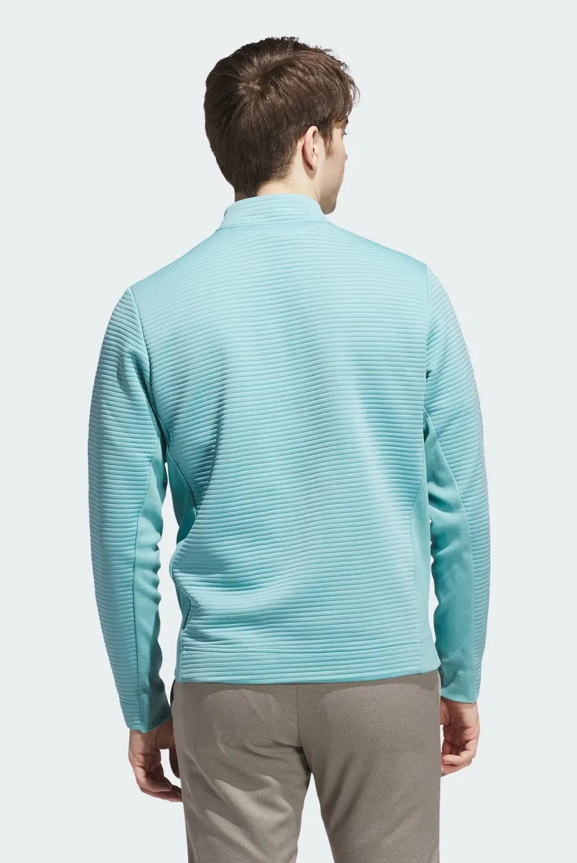 Чоловіча бірюзова спортивна кофта  Ultimate365 Dwr Textured Quarter Zip 3