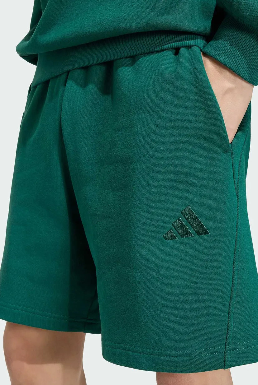 Мужские зеленые шорты ADIDAS KIT SMALL LOGO 4