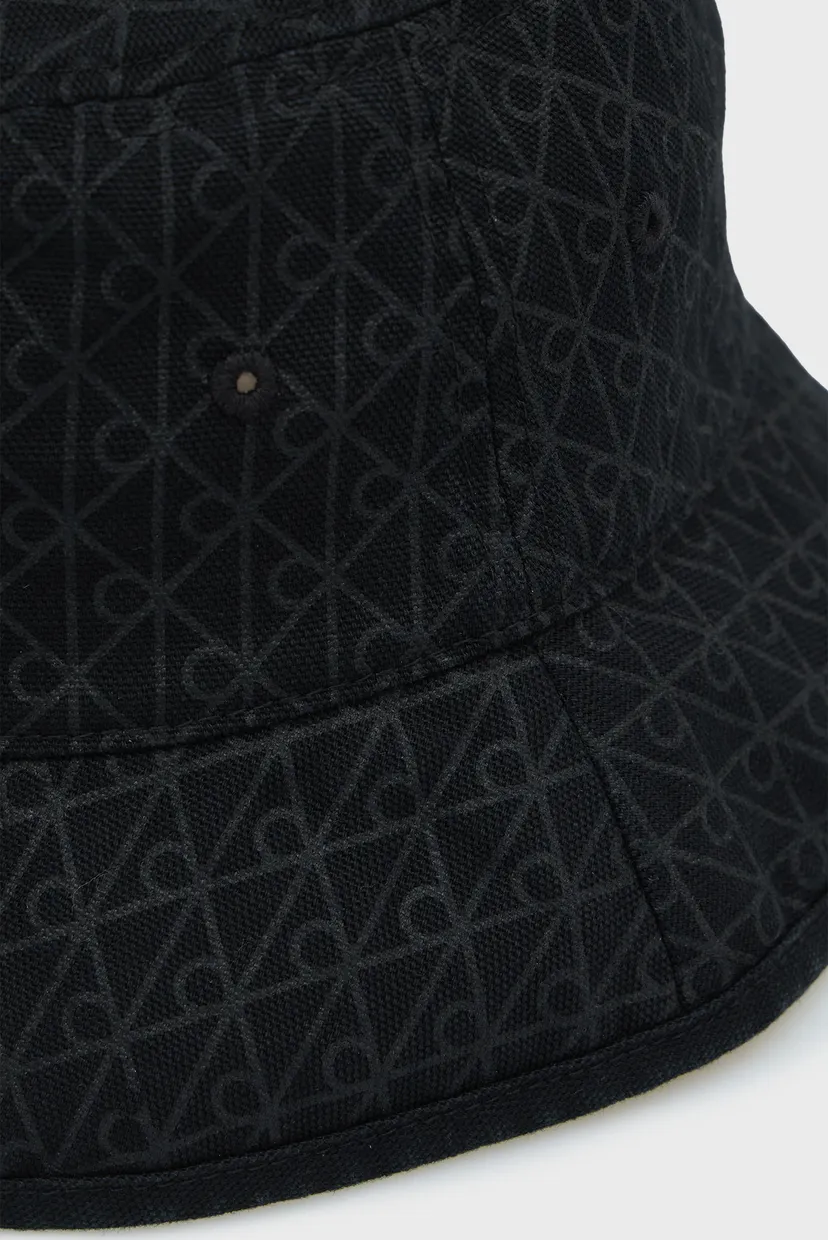 Женская черная панама с узором AOP WASHED CANVAS 3