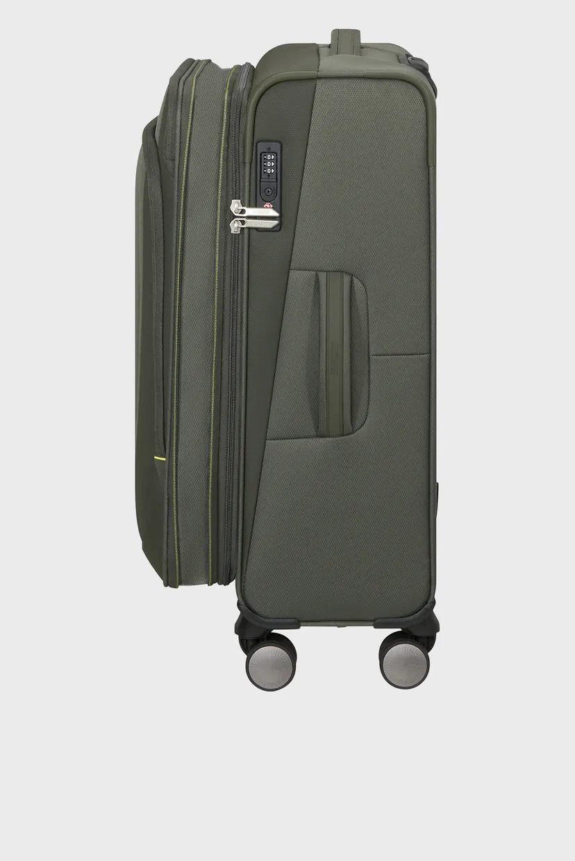 Оливковый чемодан 68 см WANDERLITE 4