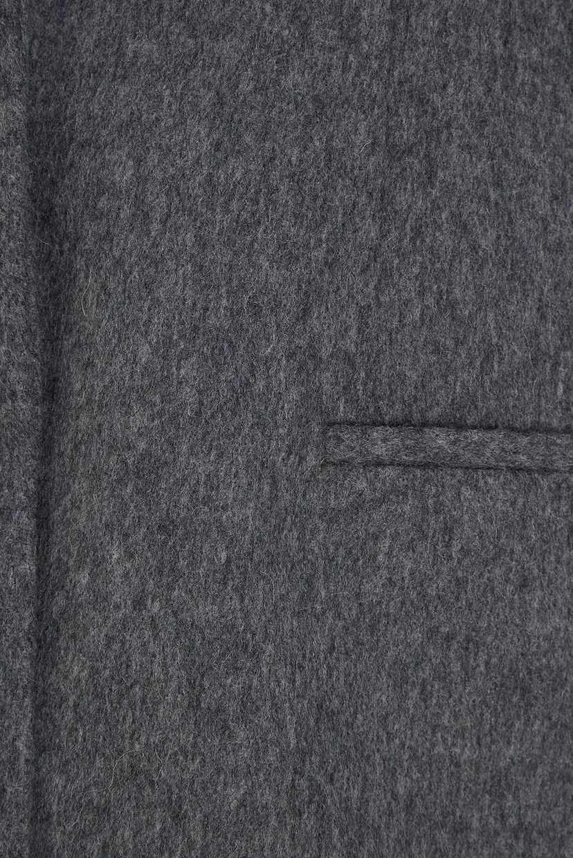 Жіночий темно-сірий вовняний жакет FLANNEL WOOL TAILORED BLAZER 6