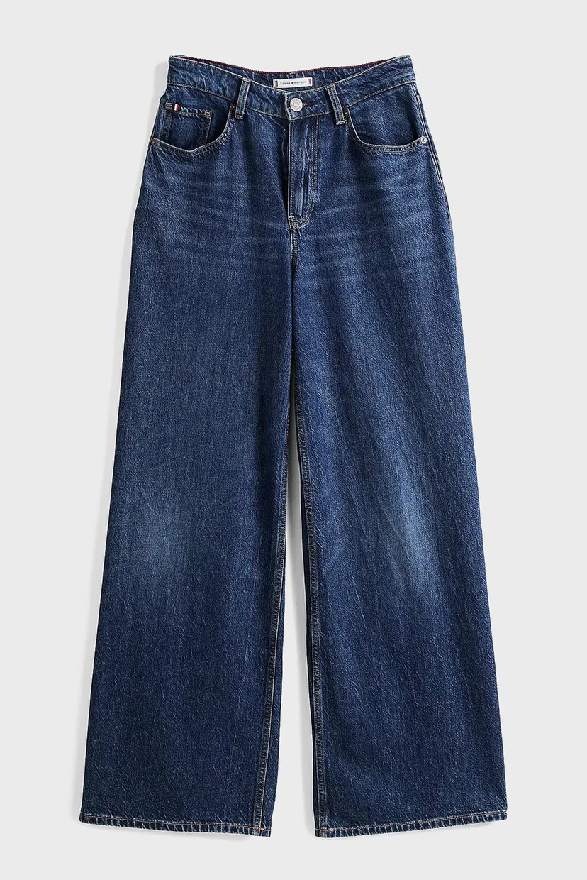 Жіночі темно-сині джинси WIDE LEG HW LOU 6