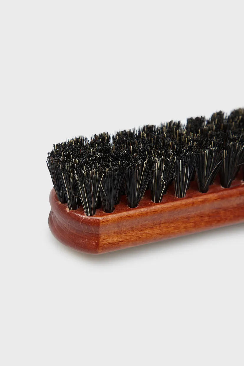 Коричневая щетка для обуви BRUSH FOR POLISHING (16 см) 3
