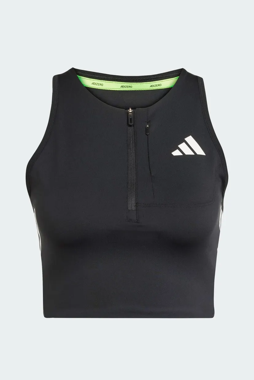 Жіночий чорний топ Adizero Running Gel Pocket 6
