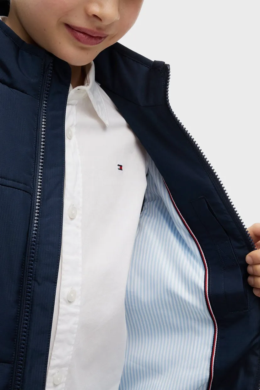 Детский темно-синий жилет GRAPHIC VEST 4