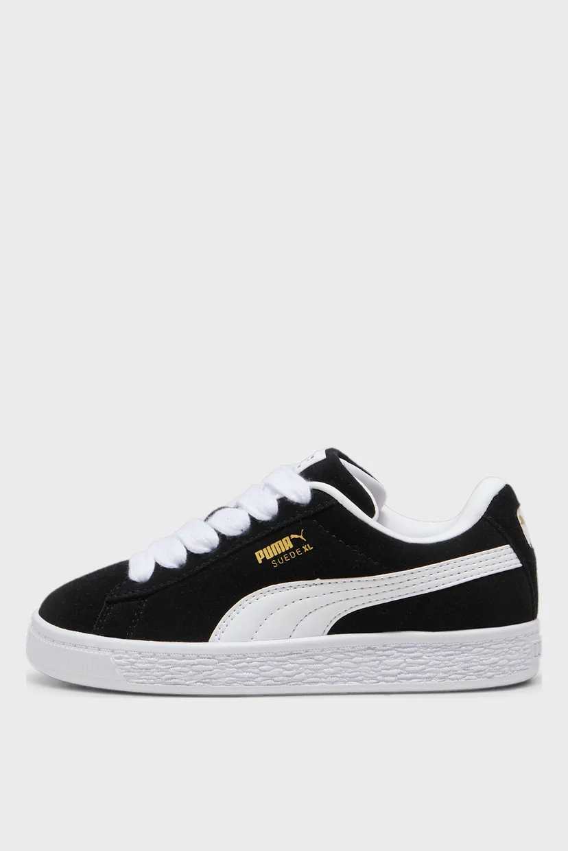 Детские черные замшевые сникерсы Suede XL Kids' Sneakers 3
