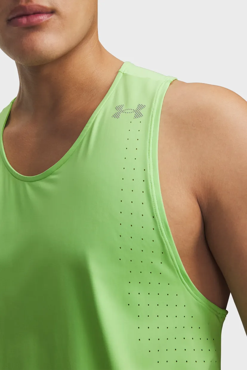 Чоловіча салатова майка UA Velociti Pro Singlet-GRN 3