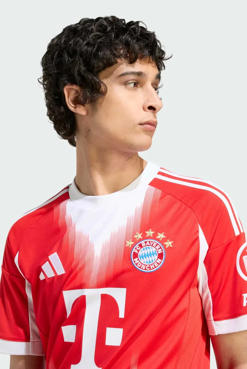 Мужская красная футболка FC Bayern 25/26 Home 4