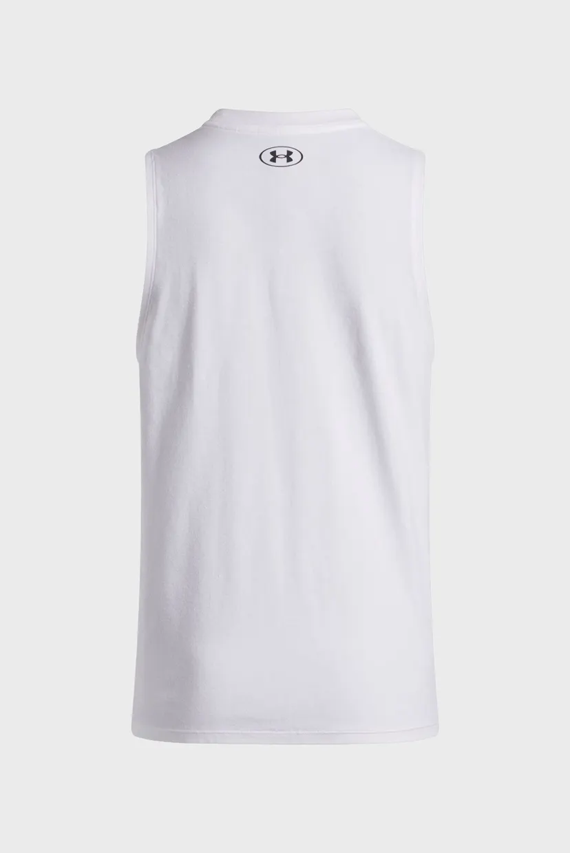 Жіноча біла майка UA Varsity U Tank 6