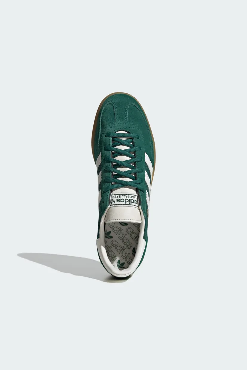 Чоловічі зелені снікерси Handball Spezial adidas JH5438 — MD-Fashion