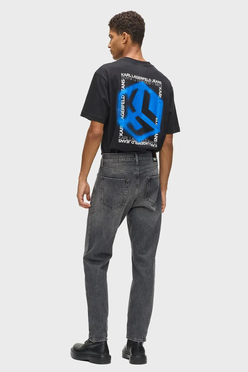 Чоловічі сірі джинси TAPERED 3