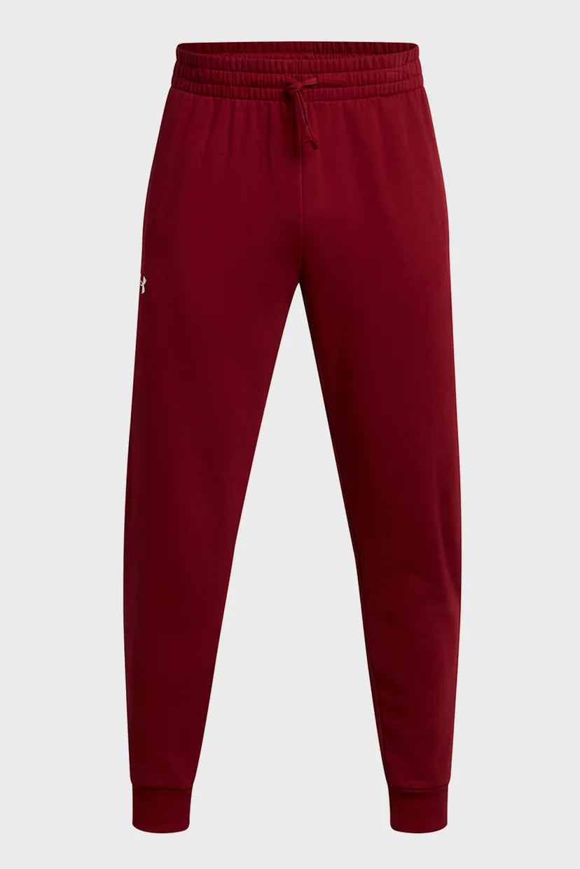 Мужские бордовые спортивные брюки UA Rival Fleece Joggers 6