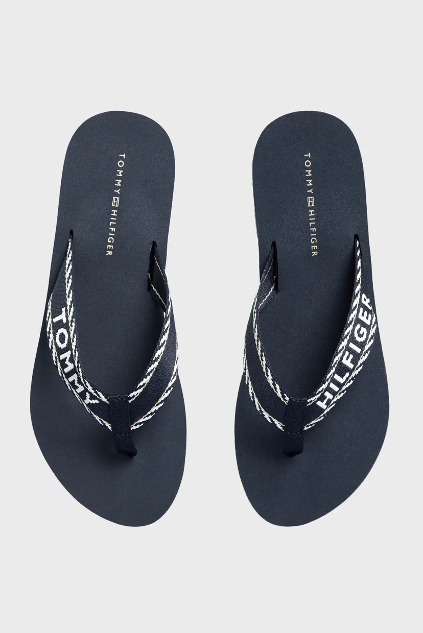 Женские темно-синие вьетнамки TOMMY WEBBING SANDAL 4