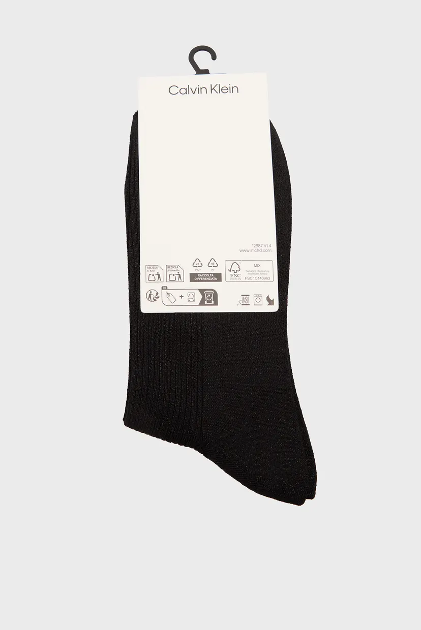 Женские черные носки LUREX 3