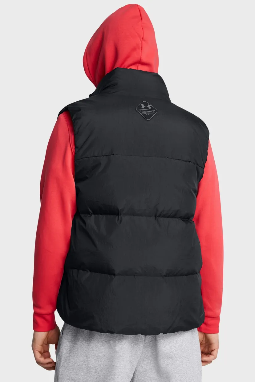 Чоловічий чорний жилет LIMITLESS DOWN VEST Under Armour 1384642