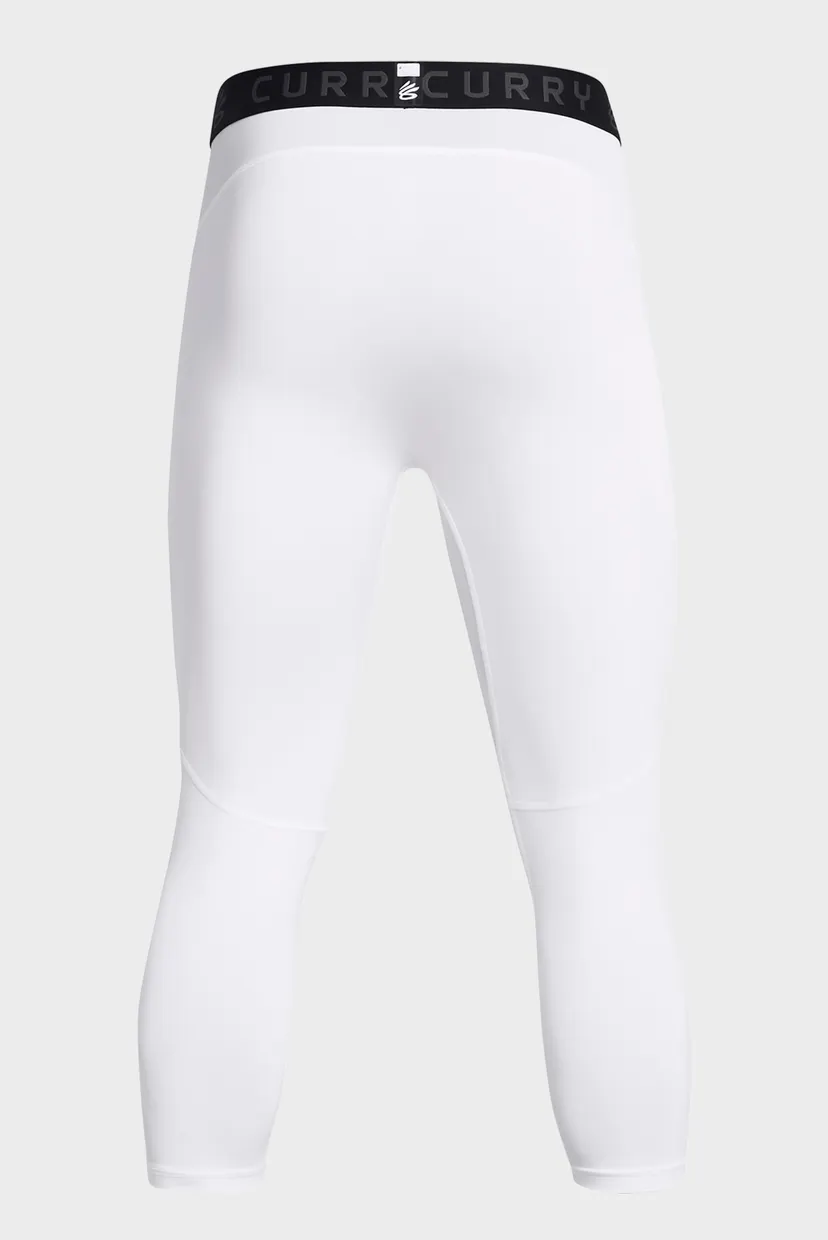 Чоловічі білі тайтси UA Curry Brand 3/4 Lgs 6