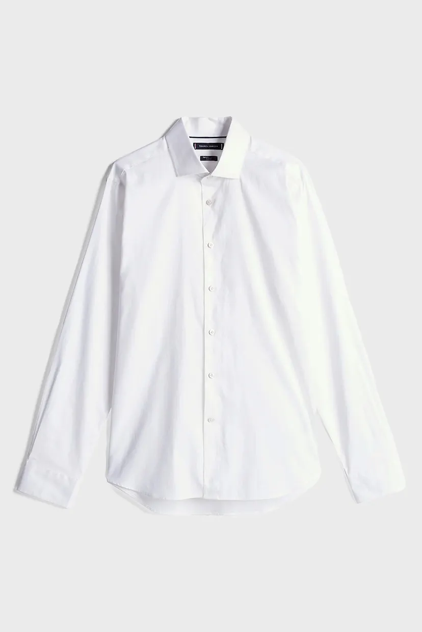 Чоловіча біла сорочка DC FLEX COLLAR FIL A 5