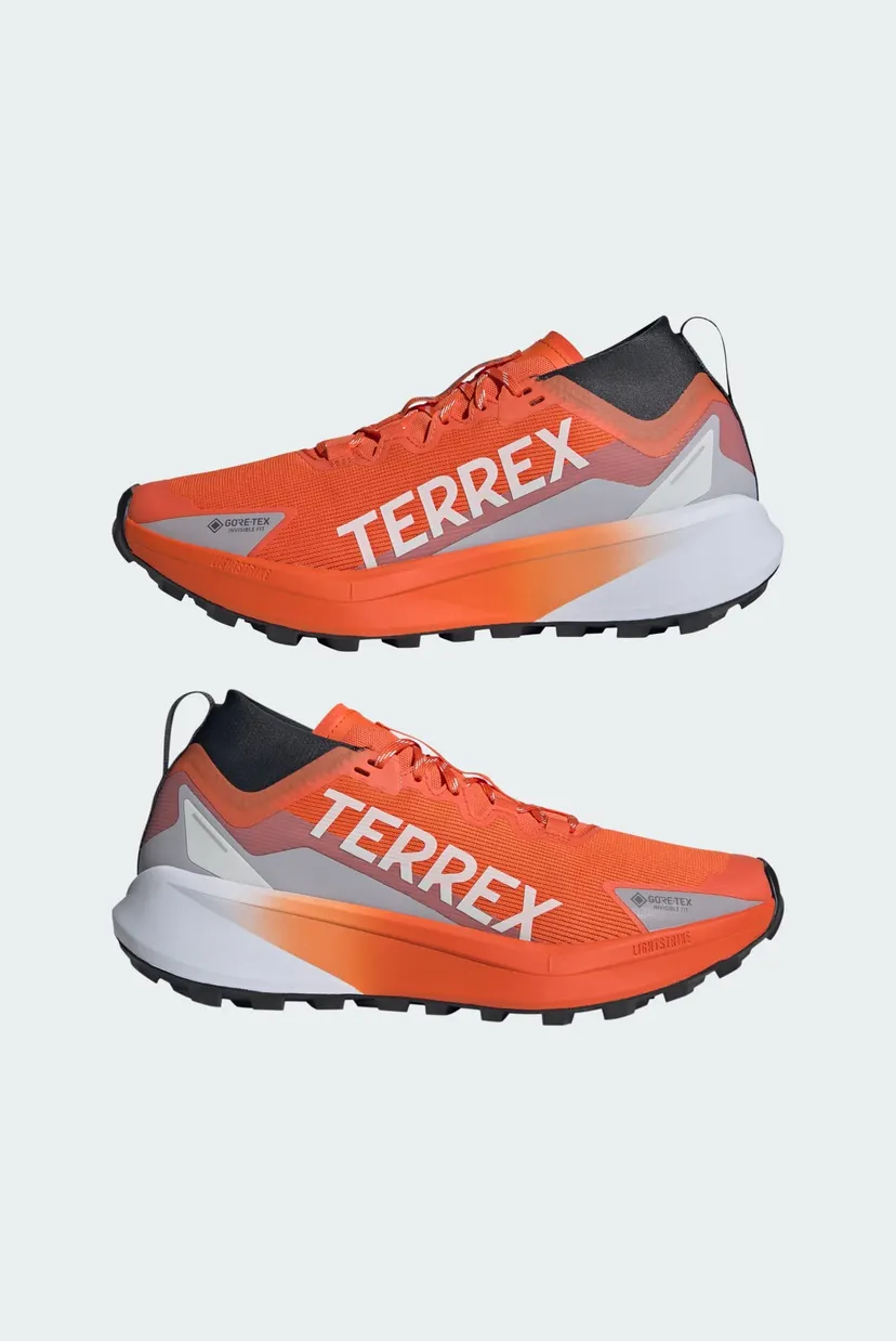 Чоловічі помаранчеві кросівки Terrex Agravic GTX Trail Running 7