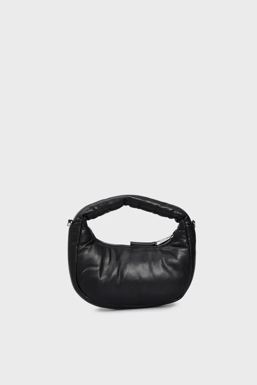 Жіноча чорна сумка TJW PILLOW MINI HOBO 4
