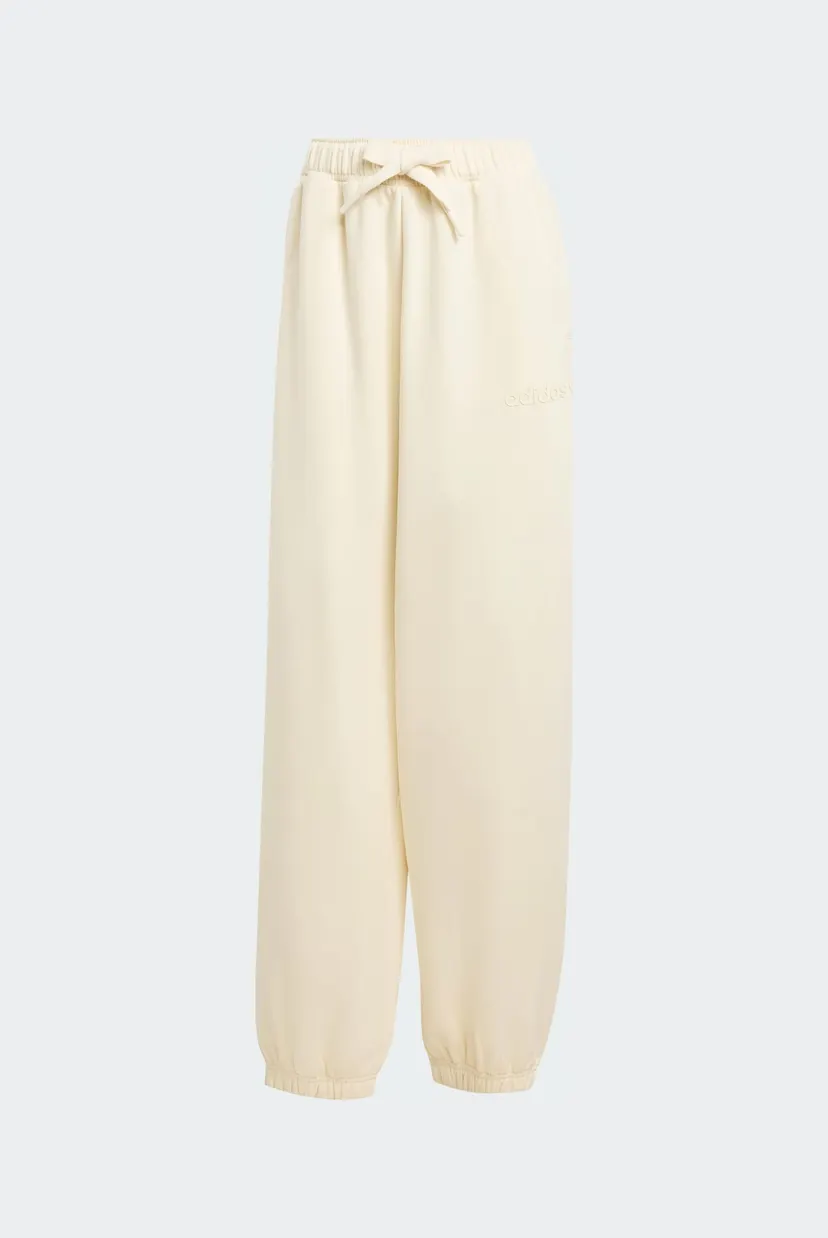 Женские белые спортивные брюки Essentials Linear Oversized 6