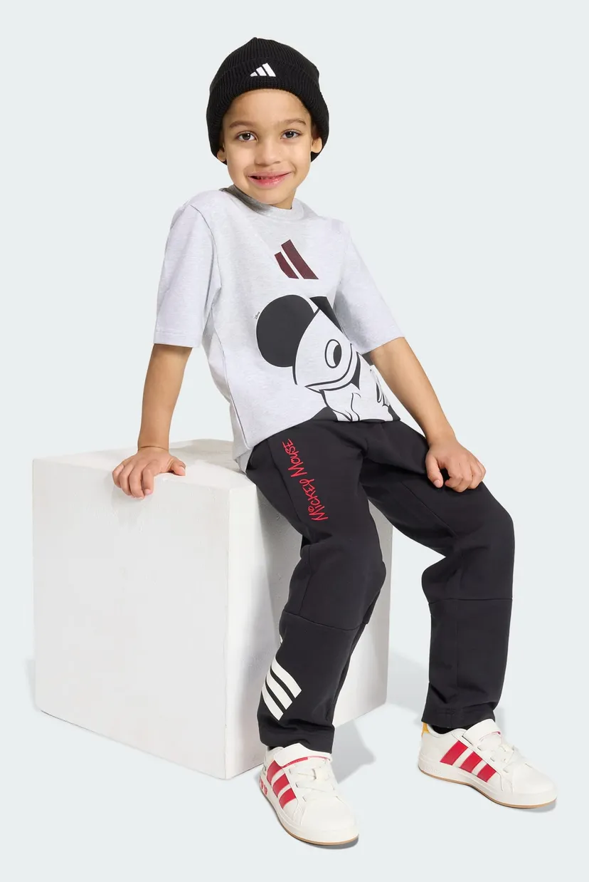 Дитяча світло-сіра футболка ADIDAS DISNEY MICKEY MOUSE 3