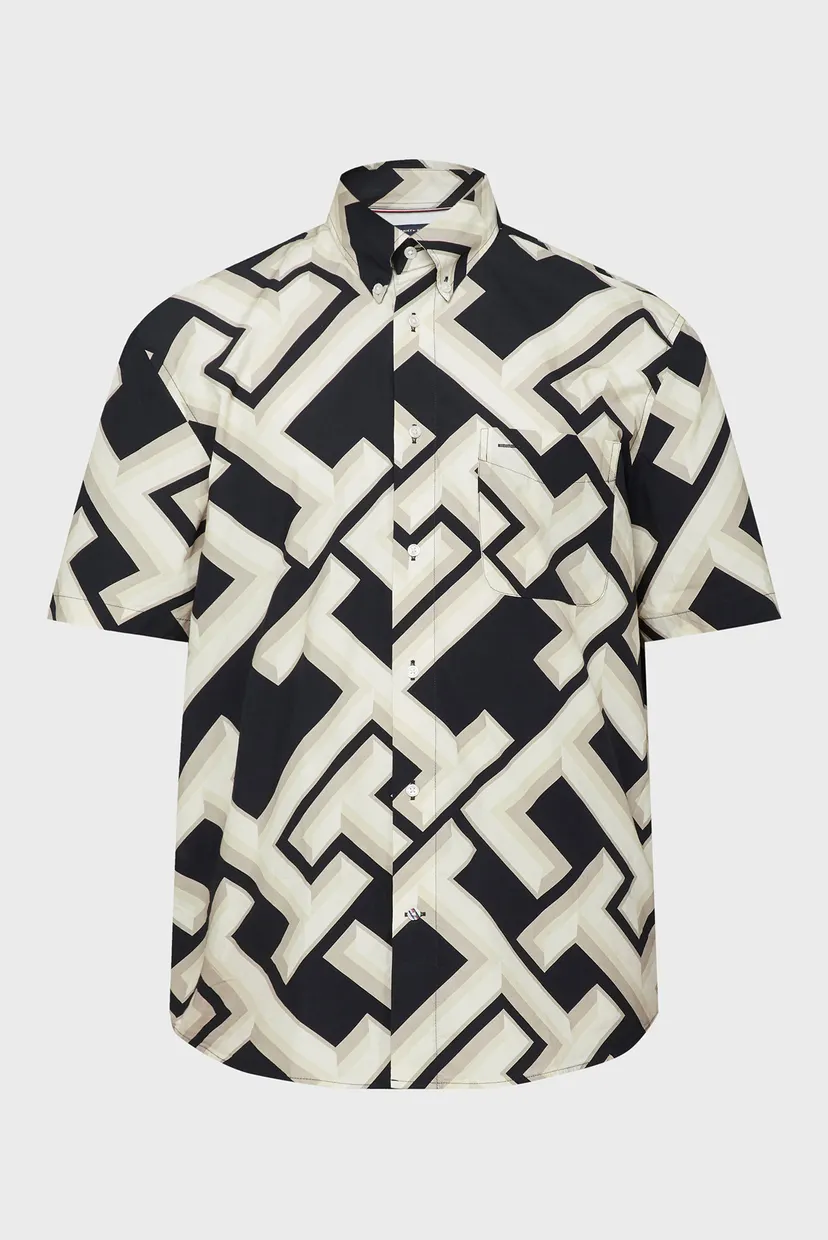 Мужская рубашка с узором LARGE MONOGRAM 5
