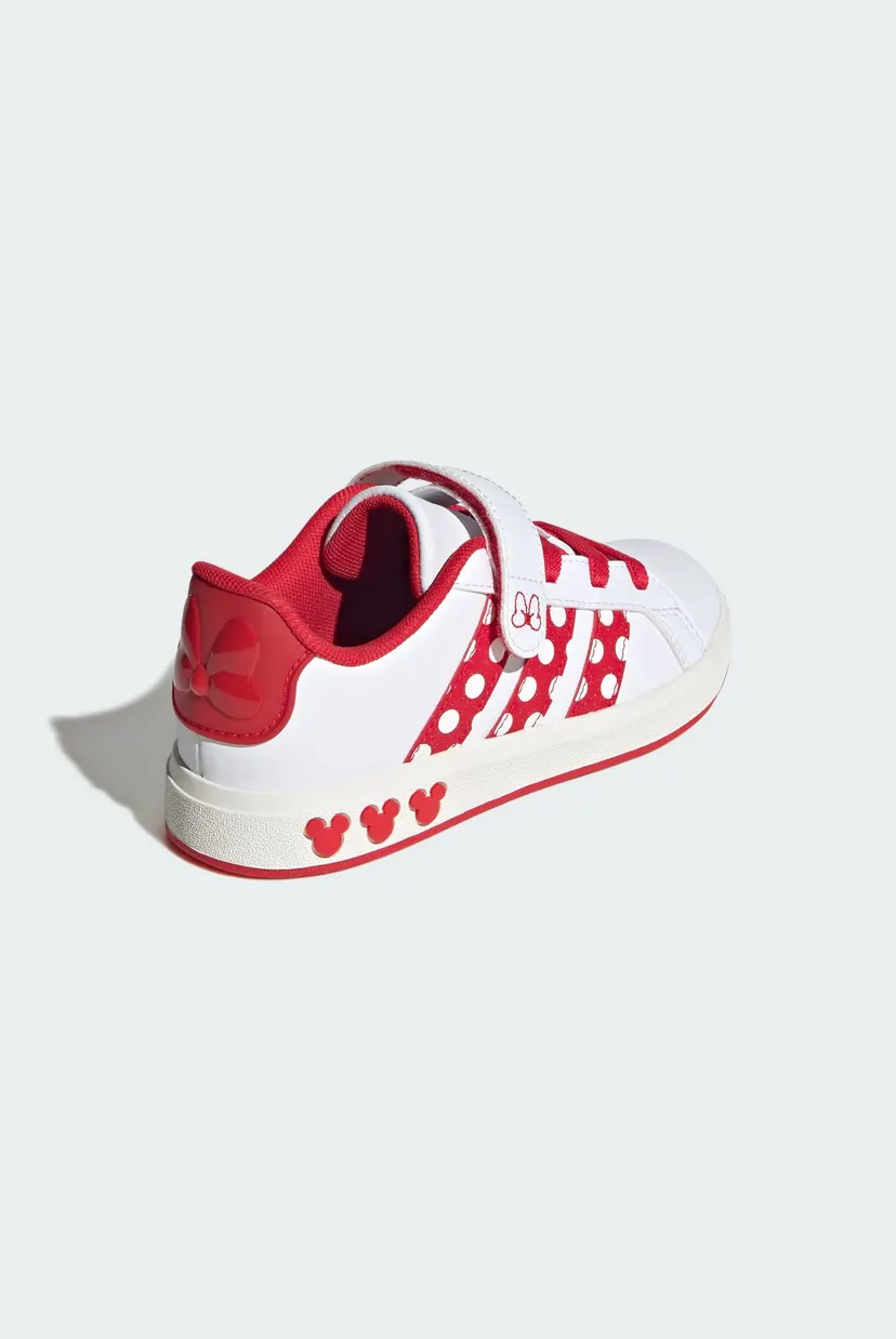 Детские белые сникерсы ADIDAS DISNEY MINNIE MOUSE GRAND COURT KIDS 5