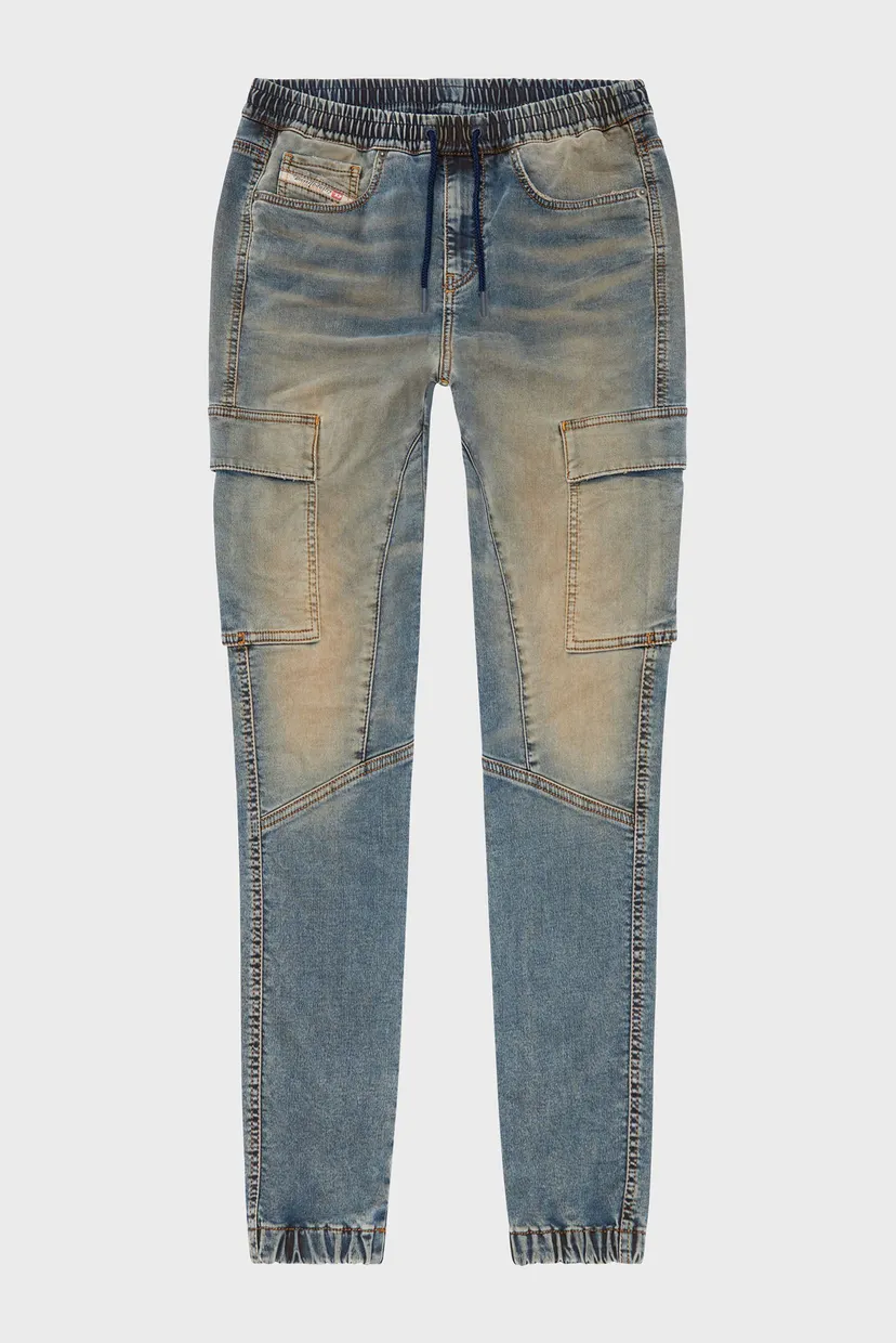 Жіночі сині джинси 2051 D-URSY JOGG Sweat jeans 5